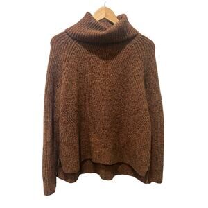 Madewell Turtleneck Knit Sweater Women's XL Cozy Fall Pullover